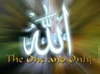 Allah SWT. The One and Only.